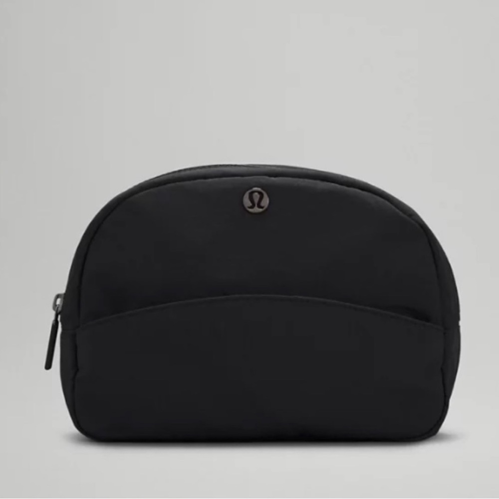 Lululemon Double-Zip Pouch, Black - NWT